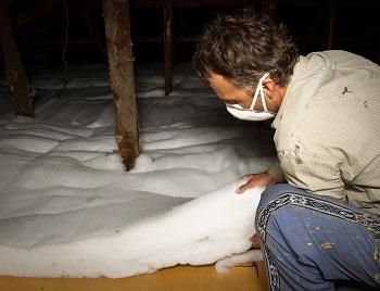 Loft insulation can dramatically reduce your energy use