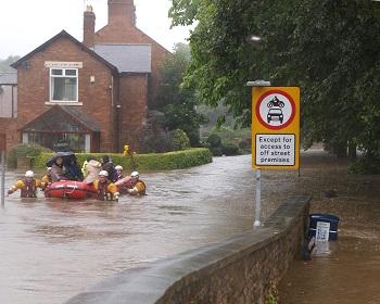 Climate change will lead to increased risk of flooding