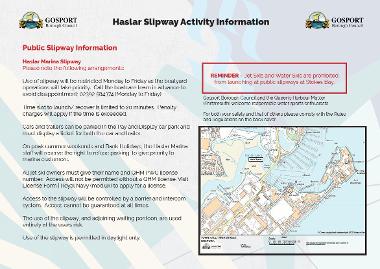 Water Activity Info Haslar