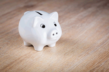 Cost of living - piggy bank