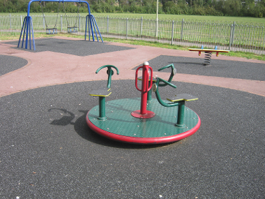 Tukes Av Playground Carousel 