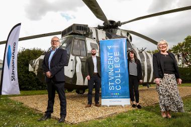 photograph of representatives from StandardAero and Gosport Business Awards